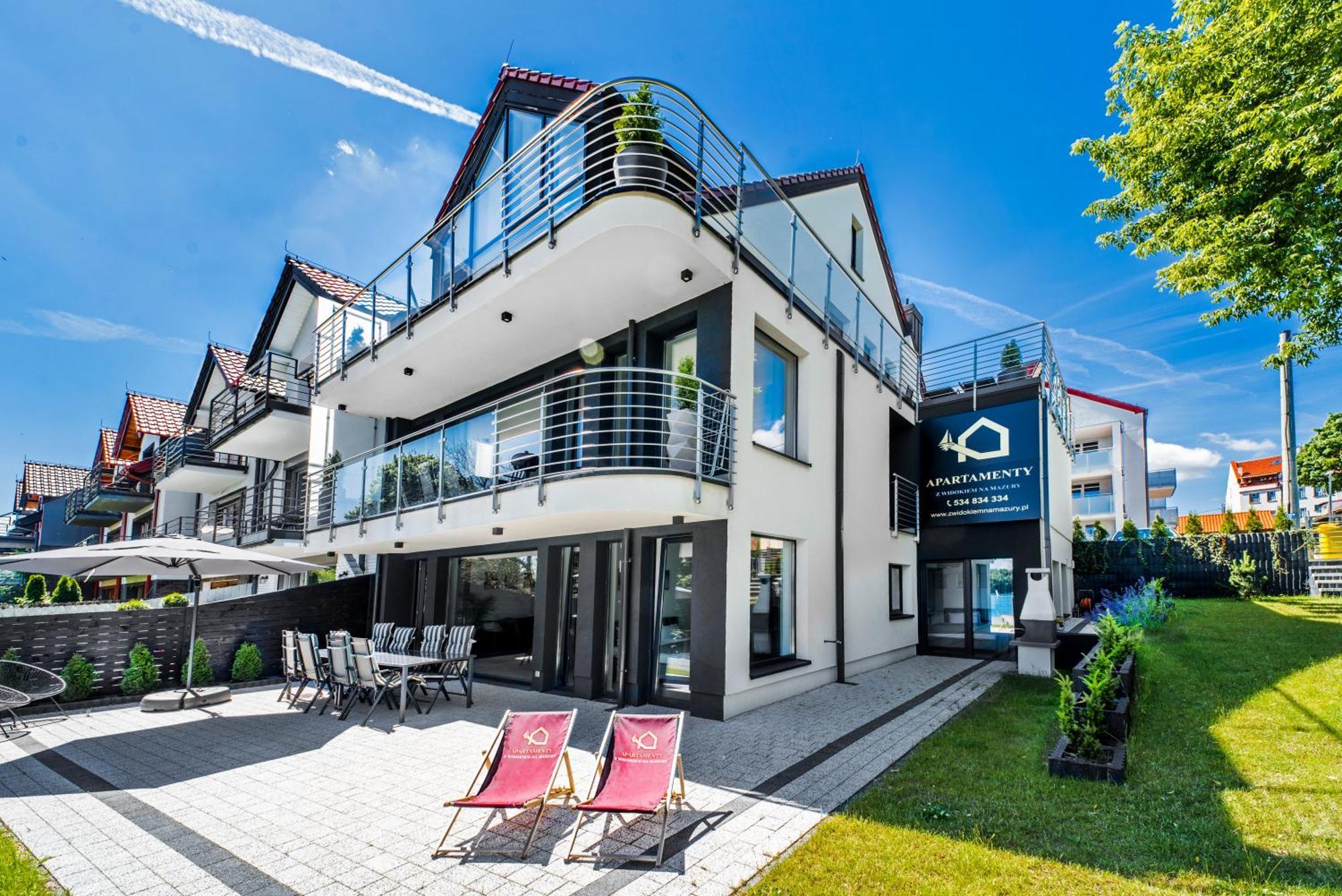 Apartamenty Z Widokiem Na Mazury Jezioro Czos Sauna Jacuzzi 姆拉哥沃 外观 照片
